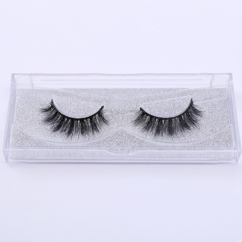 Eyelashes 3D Mink Lashes Luxury Hand Made Mink Eyelashes Medium Volume Cruelty Free Mink False Eyelashes Upper Lashes D108