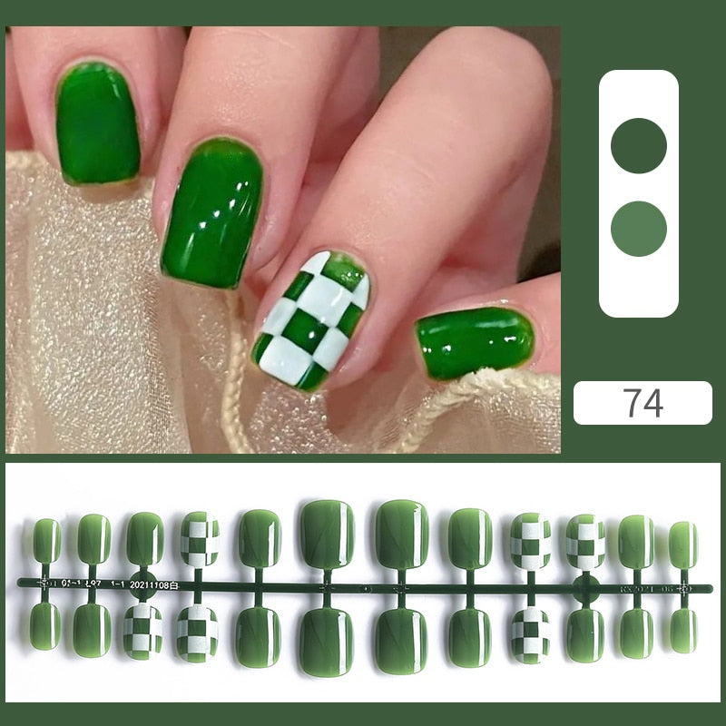 Matte False Nail Tips Solid Color Matte Super Long Coffin False Nail Ballet Press on Nails Tips for Artificial Fingernails