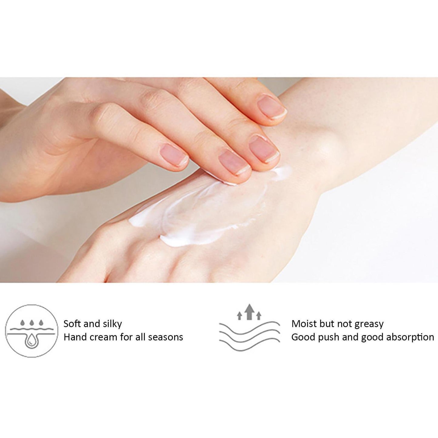 Hand Cream Gift Set 5pcs Hand Creams For Rough Dry Cracked Hands Moisturizing Not-greasy Care Hand Lotion Set For Men And Wome