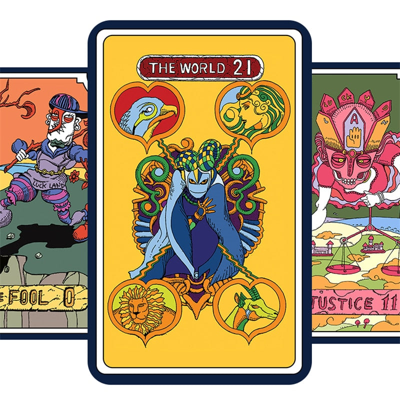 Anime JoJo's Bizarre Adventure Tarot Card 22 Grand Akana + 9 Royal Gods Cosplay 31pcs Tarot Card Prop Gift