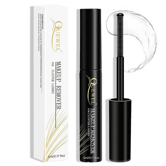 Quewel 5ml Lash Clusters Glue Remover Eyelash Remover For Individual Cluster Lashes Gentle Eye Cleanser For Removal Of False Eye