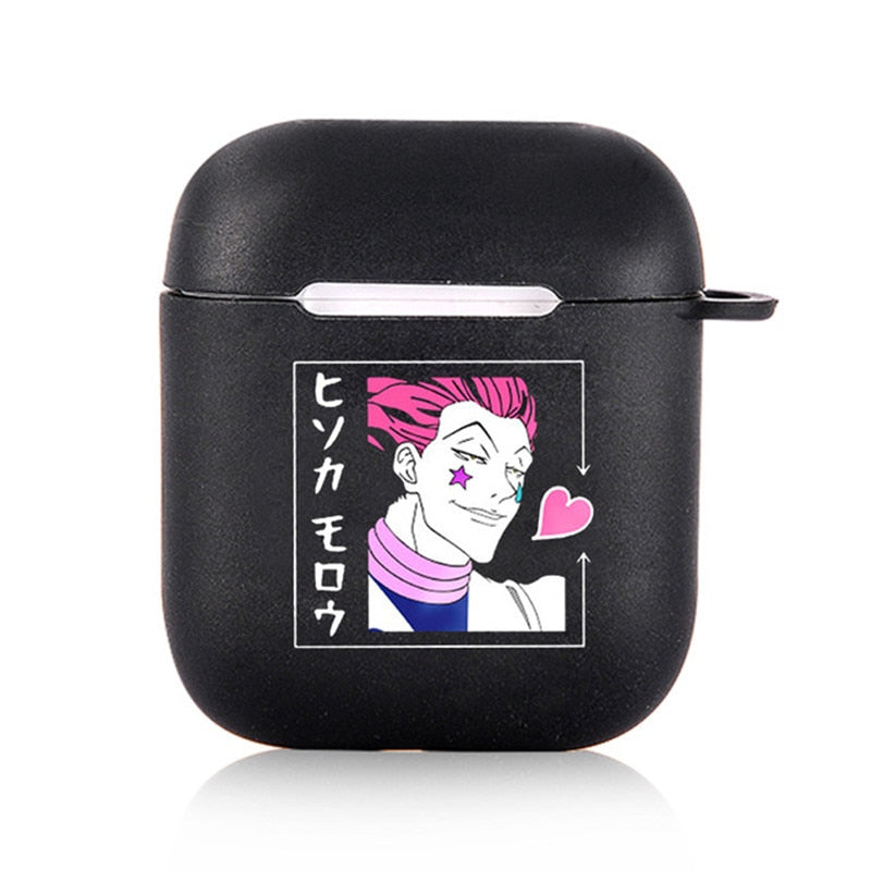 Hunter x Hunter 3 Anime Soft Earphone Charging Case For Apple AirPods 2 1 Case Black Silicone Protective Cover for Air Pods Pro