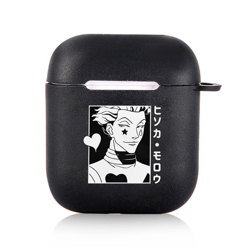 Hunter x Hunter 3 Anime Soft Earphone Charging Case For Apple AirPods 2 1 Case Black Silicone Protective Cover for Air Pods Pro