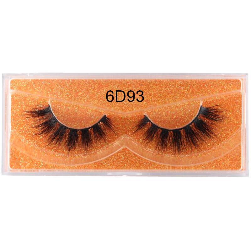 Eyelashes 3D Mink Lashes Luxury Hand Made Mink Eyelashes Medium Volume Cruelty Free Mink False Eyelashes Upper Lashes D108