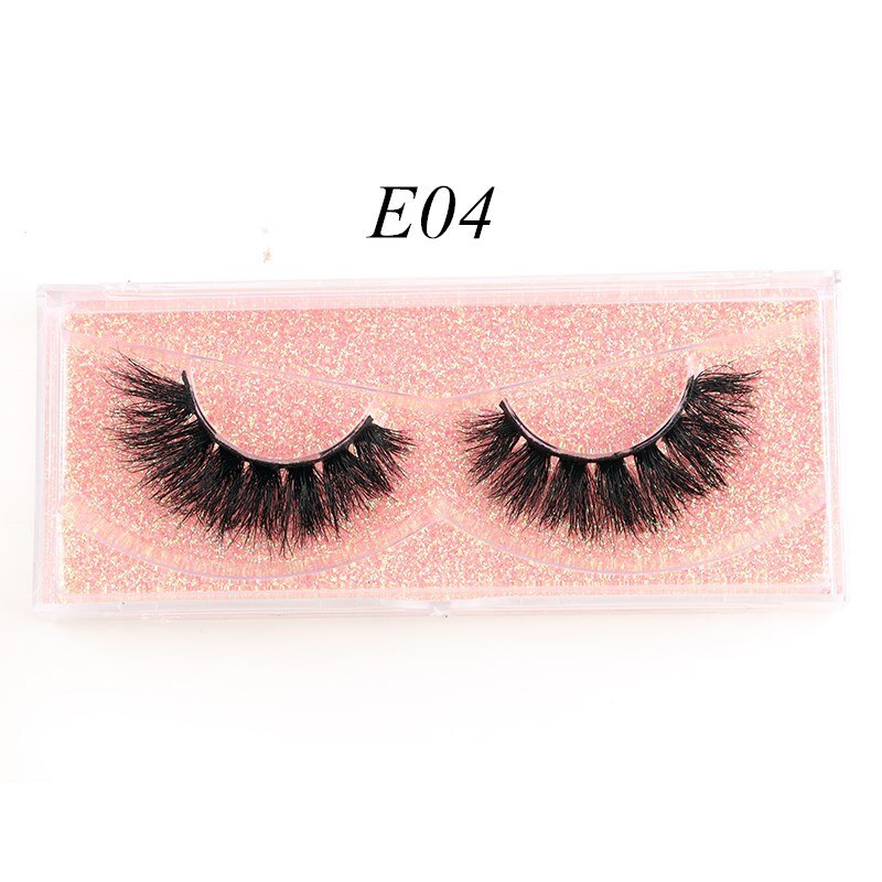 Eyelashes 3D Mink Lashes Luxury Hand Made Mink Eyelashes Medium Volume Cruelty Free Mink False Eyelashes Upper Lashes D108