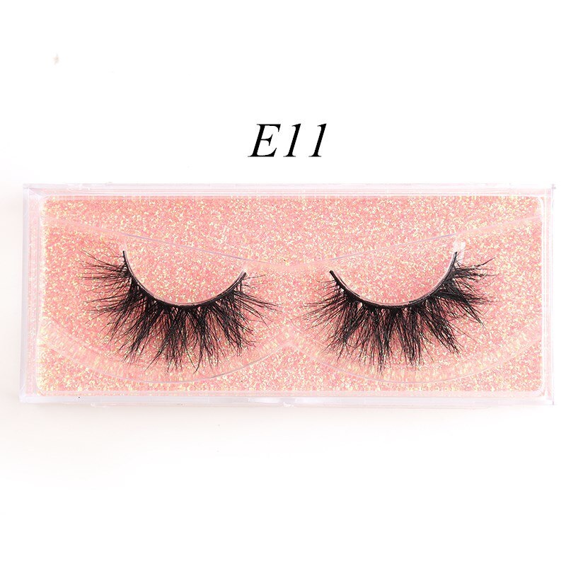 Eyelashes 3D Mink Lashes Luxury Hand Made Mink Eyelashes Medium Volume Cruelty Free Mink False Eyelashes Upper Lashes D108