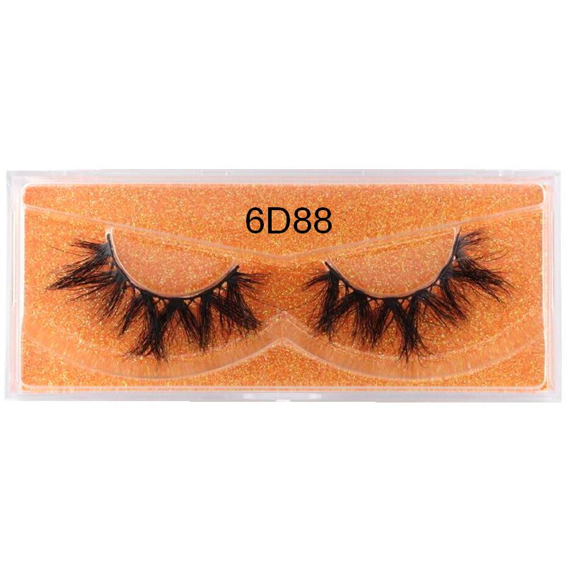 Eyelashes 3D Mink Lashes Luxury Hand Made Mink Eyelashes Medium Volume Cruelty Free Mink False Eyelashes Upper Lashes D108