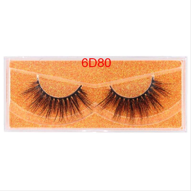 Eyelashes 3D Mink Lashes Luxury Hand Made Mink Eyelashes Medium Volume Cruelty Free Mink False Eyelashes Upper Lashes D108