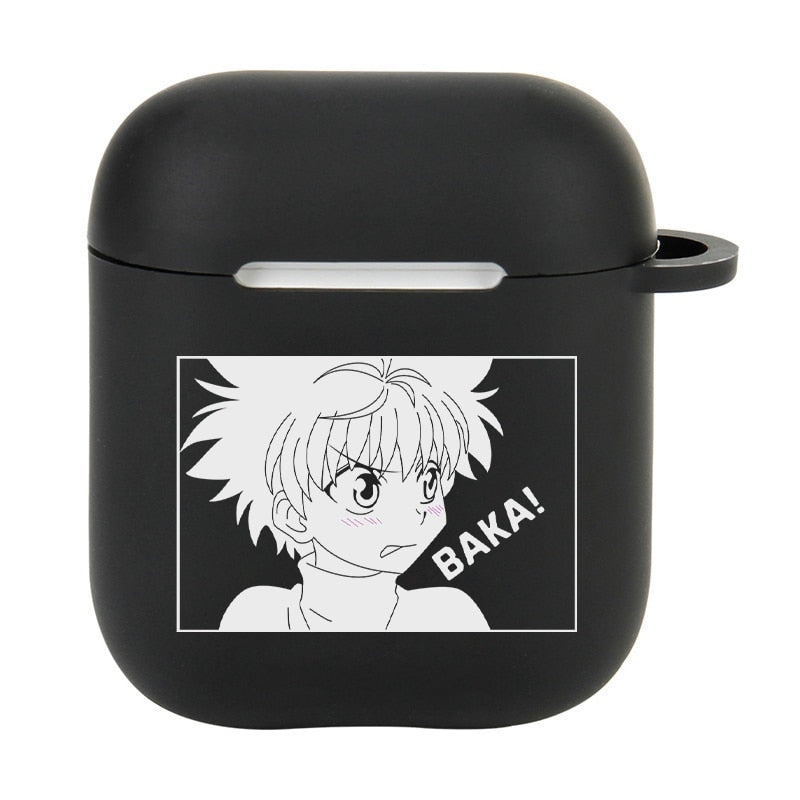 Hunter x Hunter 3 Anime Soft Earphone Charging Case For Apple AirPods 2 1 Case Black Silicone Protective Cover for Air Pods Pro