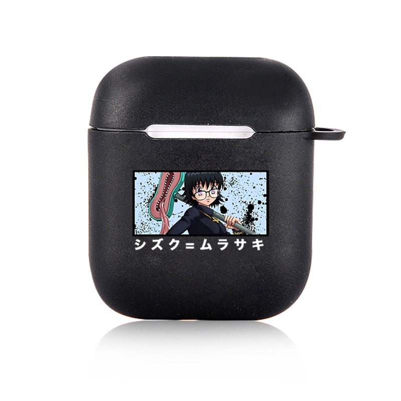 Hunter x Hunter 3 Anime Soft Earphone Charging Case For Apple AirPods 2 1 Case Black Silicone Protective Cover for Air Pods Pro