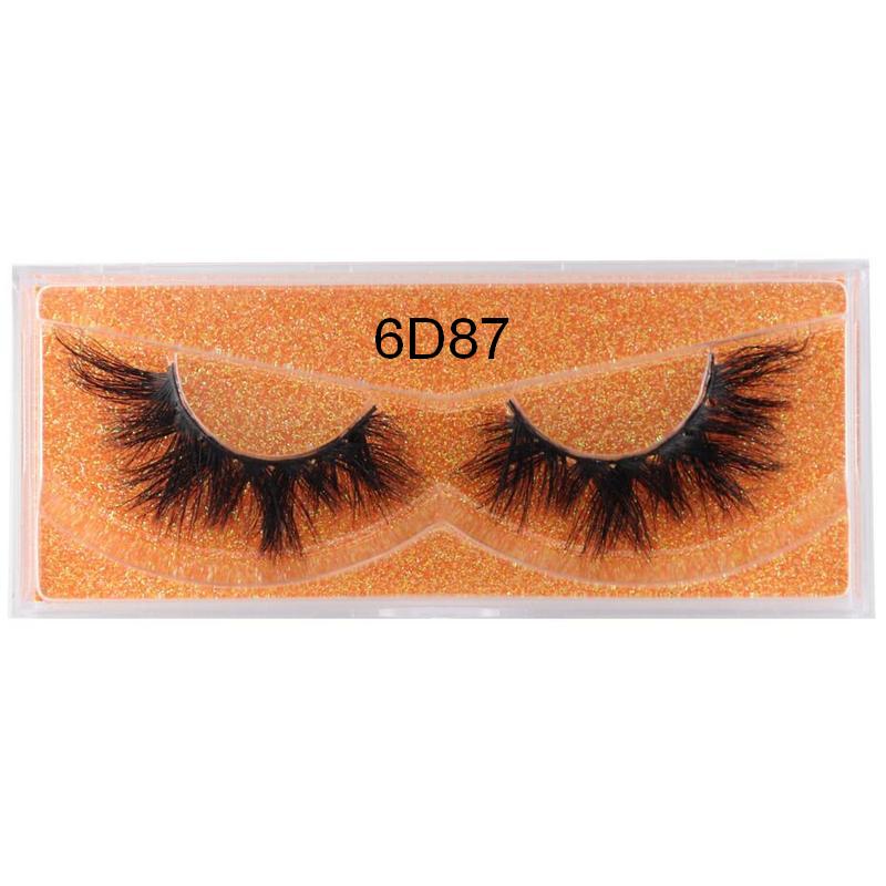 Eyelashes 3D Mink Lashes Luxury Hand Made Mink Eyelashes Medium Volume Cruelty Free Mink False Eyelashes Upper Lashes D108