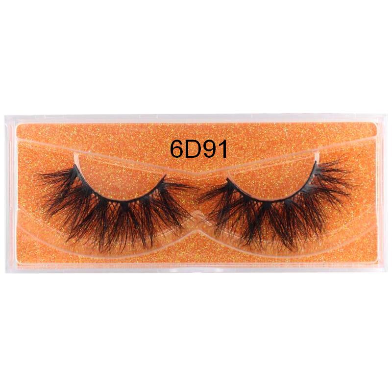 Eyelashes 3D Mink Lashes Luxury Hand Made Mink Eyelashes Medium Volume Cruelty Free Mink False Eyelashes Upper Lashes D108