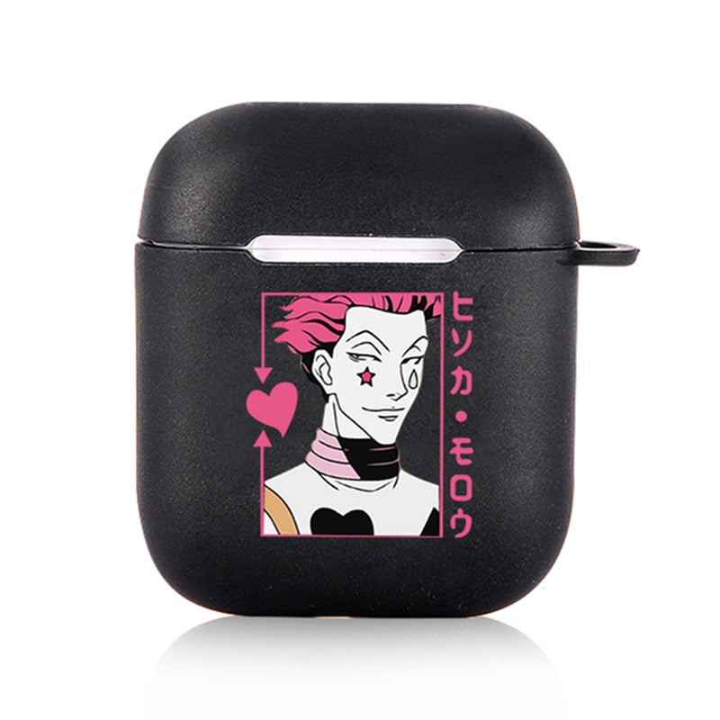 Hunter x Hunter 3 Anime Soft Earphone Charging Case For Apple AirPods 2 1 Case Black Silicone Protective Cover for Air Pods Pro