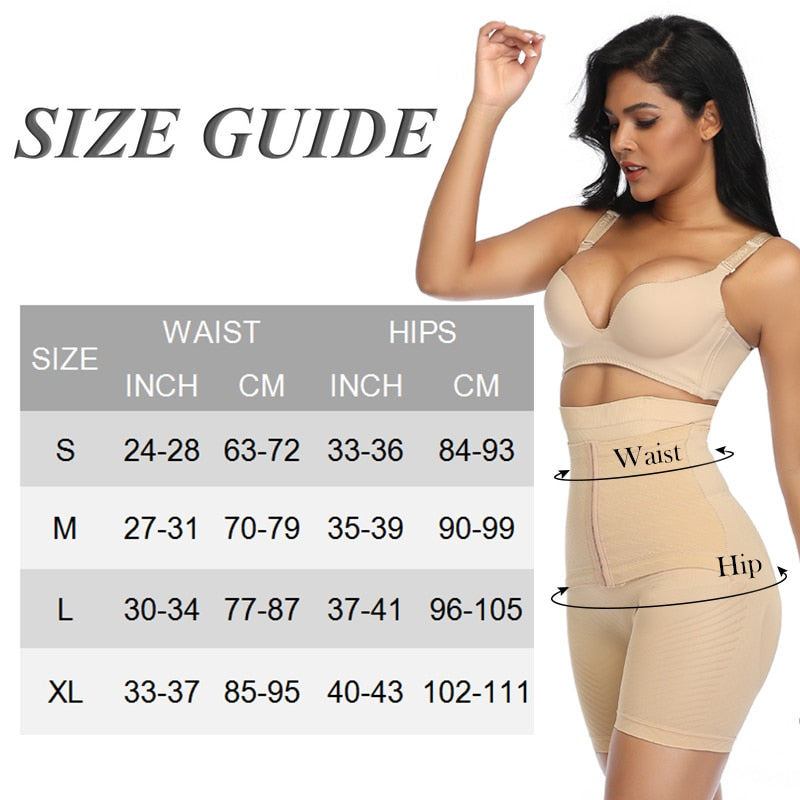 Women Shapewear Tummy Control Panties Slimming Underwear Waist Trainer Body Shaper Butt Lifter Modeling Strap High Waist Girdle