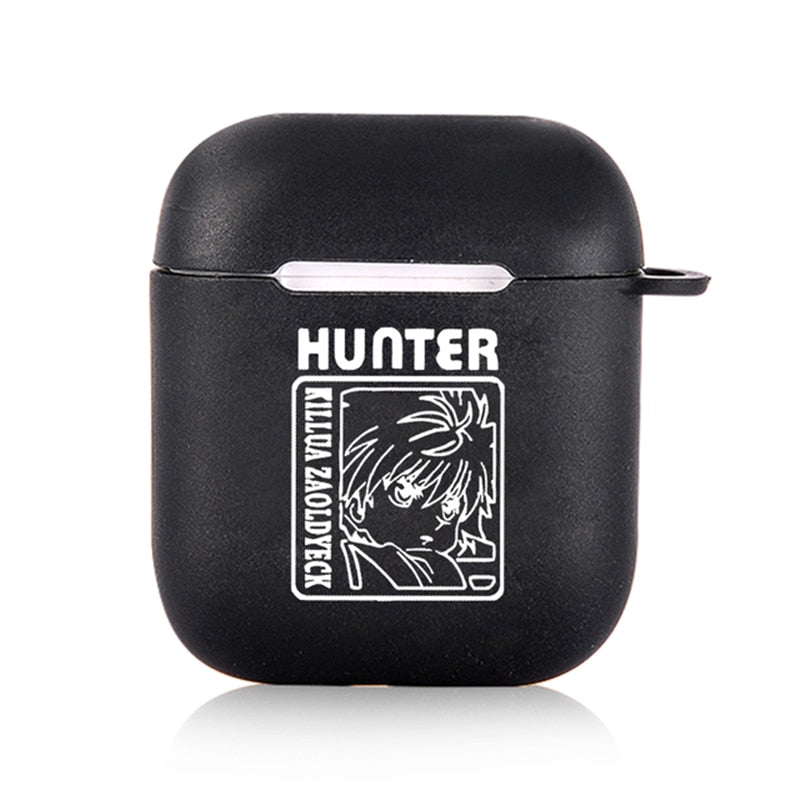 Hunter x Hunter 3 Anime Soft Earphone Charging Case For Apple AirPods 2 1 Case Black Silicone Protective Cover for Air Pods Pro