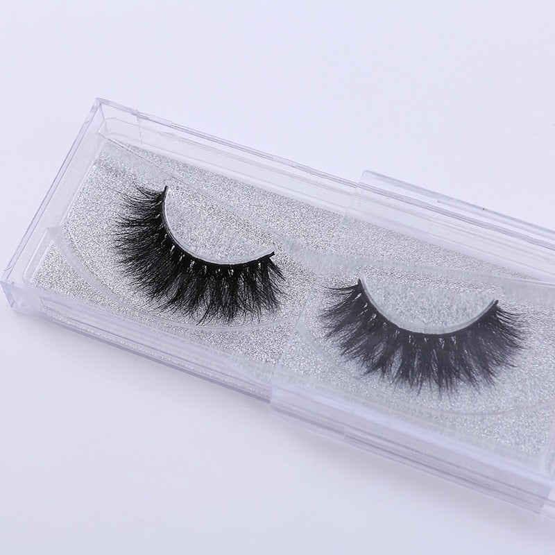 Eyelashes 3D Mink Lashes Luxury Hand Made Mink Eyelashes Medium Volume Cruelty Free Mink False Eyelashes Upper Lashes D108