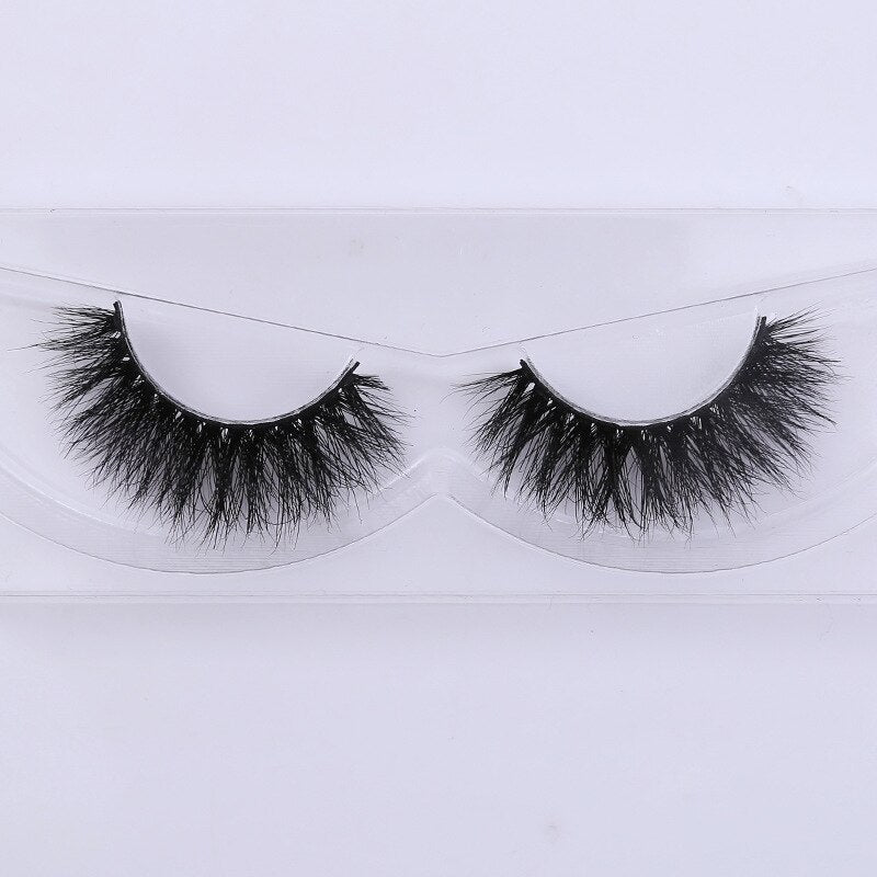 Eyelashes 3D Mink Lashes Luxury Hand Made Mink Eyelashes Medium Volume Cruelty Free Mink False Eyelashes Upper Lashes D108