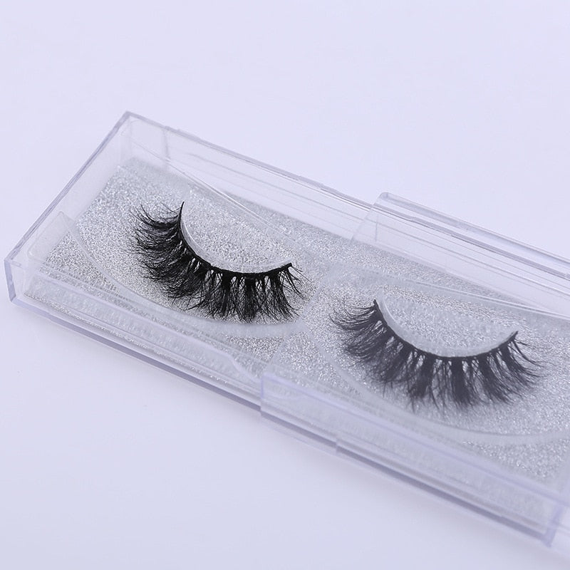 Eyelashes 3D Mink Lashes Luxury Hand Made Mink Eyelashes Medium Volume Cruelty Free Mink False Eyelashes Upper Lashes D108