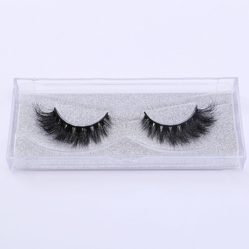 Eyelashes 3D Mink Lashes Luxury Hand Made Mink Eyelashes Medium Volume Cruelty Free Mink False Eyelashes Upper Lashes D108