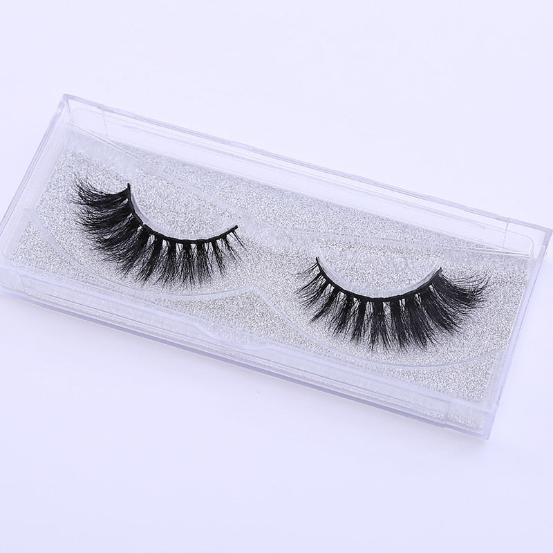 Eyelashes 3D Mink Lashes Luxury Hand Made Mink Eyelashes Medium Volume Cruelty Free Mink False Eyelashes Upper Lashes D108
