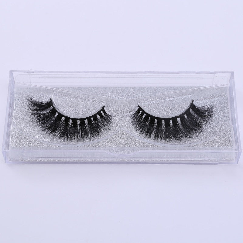 Eyelashes 3D Mink Lashes Luxury Hand Made Mink Eyelashes Medium Volume Cruelty Free Mink False Eyelashes Upper Lashes D108
