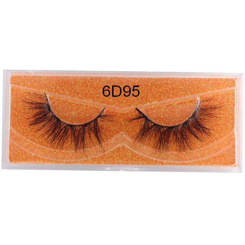 Eyelashes 3D Mink Lashes Luxury Hand Made Mink Eyelashes Medium Volume Cruelty Free Mink False Eyelashes Upper Lashes D108