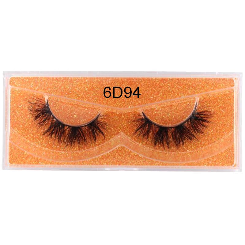 Eyelashes 3D Mink Lashes Luxury Hand Made Mink Eyelashes Medium Volume Cruelty Free Mink False Eyelashes Upper Lashes D108