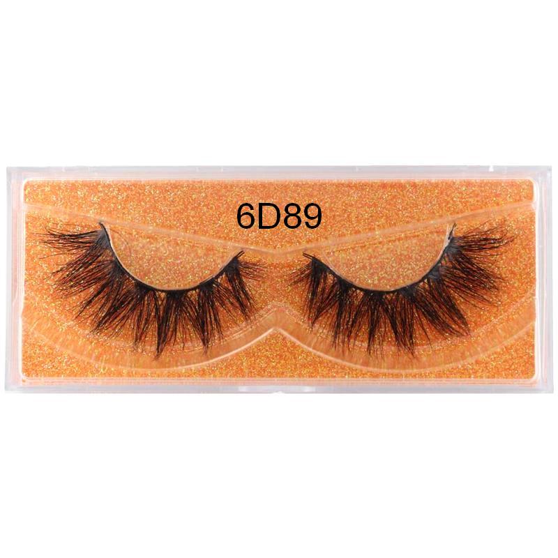 Eyelashes 3D Mink Lashes Luxury Hand Made Mink Eyelashes Medium Volume Cruelty Free Mink False Eyelashes Upper Lashes D108