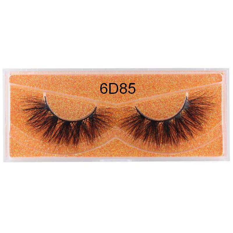 Eyelashes 3D Mink Lashes Luxury Hand Made Mink Eyelashes Medium Volume Cruelty Free Mink False Eyelashes Upper Lashes D108