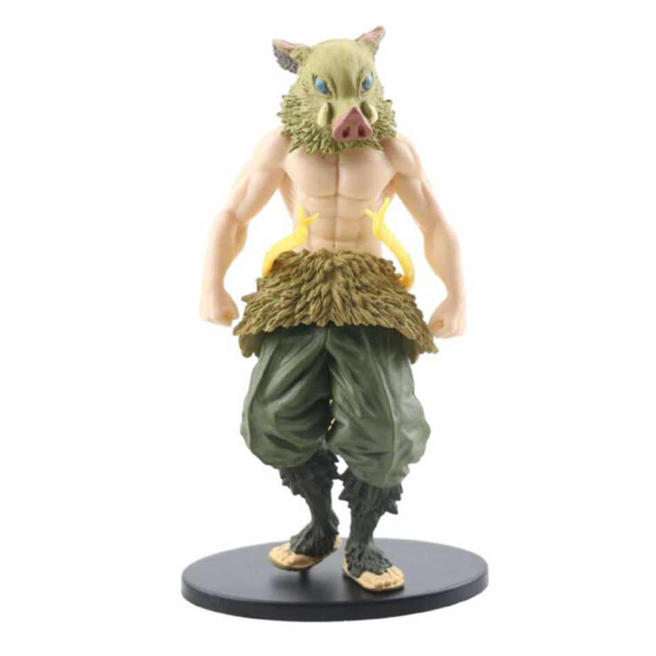 Anime Demon Slayer Figure Kamado Tanjirou Nezuko Action Figures PVC Model Toys Zenitsu Figurine Inosuke Kimetsu No Yaiba Figura