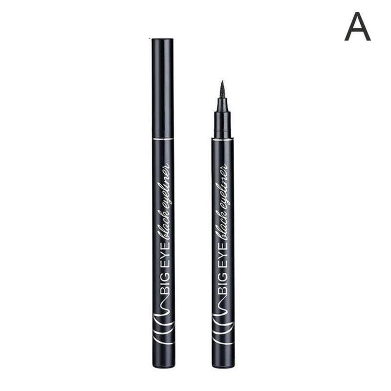 New Black Liquid Eyeliner Pen Quick Dry Waterproof Makeup Women Matte Eye Liner Pencil Smooth Lasting Eyes Cosmetics Beauty Tool