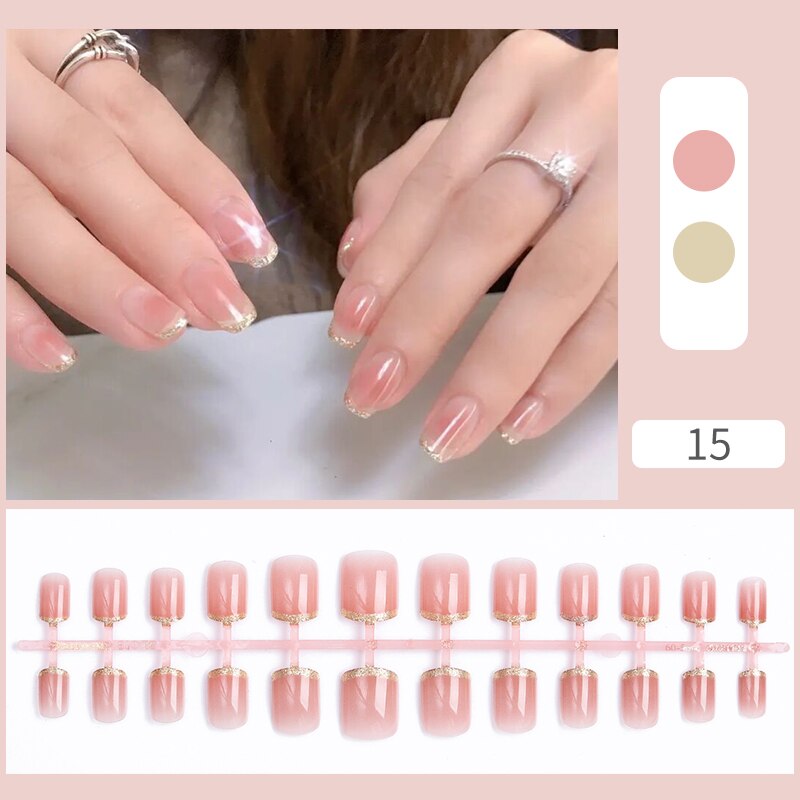 Matte False Nail Tips Solid Color Matte Super Long Coffin False Nail Ballet Press on Nails Tips for Artificial Fingernails