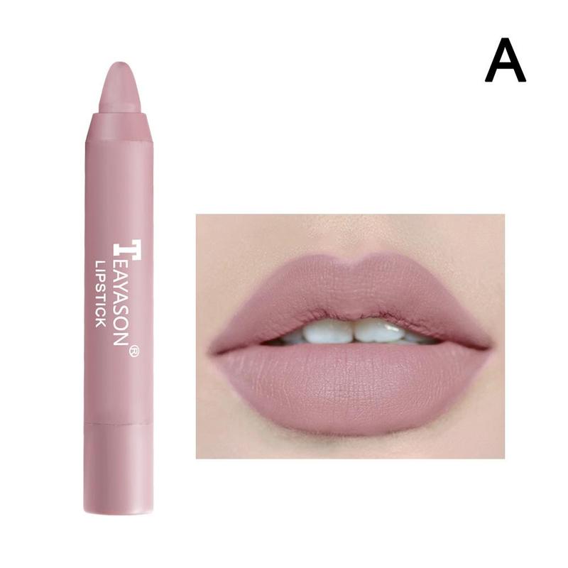 12 Colors Velvet Matte Lipsticks Waterproof Long Lasting Nude Stick Sexy Red Pink Velvet Nude Lipsticks Women Cosmetics Batom