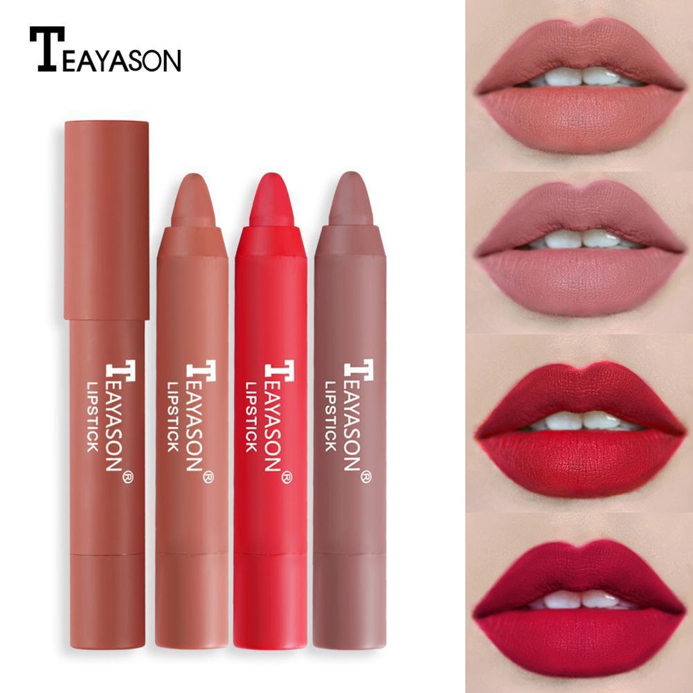 12 Colors Velvet Matte Lipsticks Waterproof Long Lasting Nude Stick Sexy Red Pink Velvet Nude Lipsticks Women Cosmetics Batom